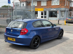 2007 BMW 1 Series 2.0 120d Se Euro 4 3dr in Blue — image 2