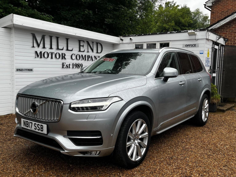 2017 Volvo Xc90 2.0 D5 Powerpulse Inscription Auto 4WD Euro 6 (s/s) 5dr in Silver — image 1