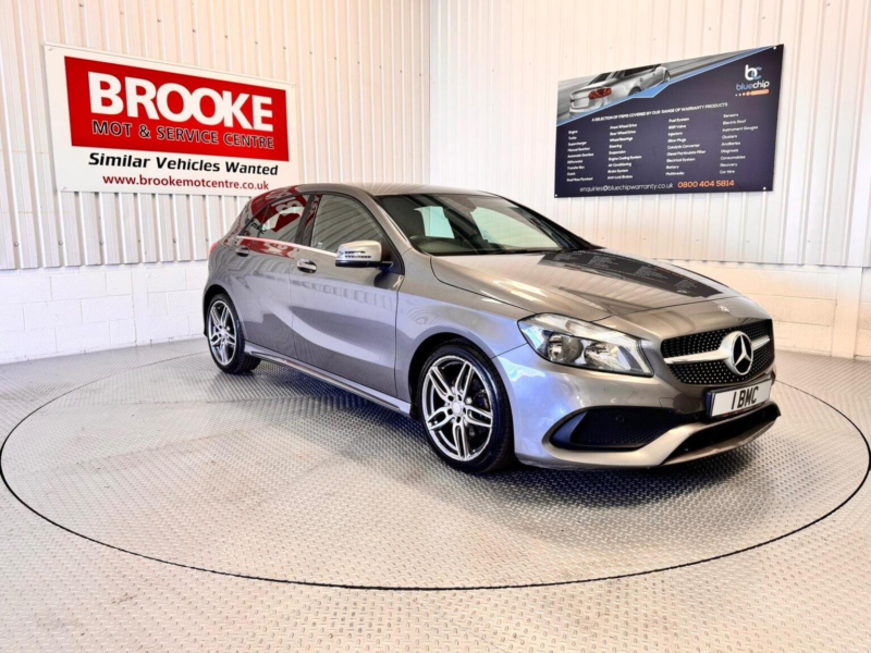 2016 Mercedes-Benz A Class 1.5 A180d Amg Line 7g-Dct Euro 6 (s/s) 5dr in Grey — image 1