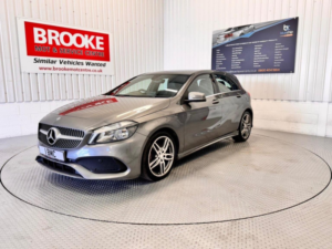 2016 Mercedes-Benz A Class 1.5 A180d Amg Line 7g-Dct Euro 6 (s/s) 5dr in Grey — image 3