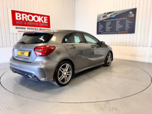 2016 Mercedes-Benz A Class 1.5 A180d Amg Line 7g-Dct Euro 6 (s/s) 5dr in Grey — image 4