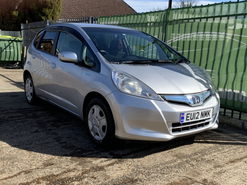 2012 Honda Jazz 1.4 I-Vtec Ex-T Auto Hybrid in Silver — image 1