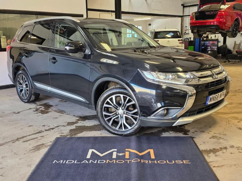 2018 Mitsubishi Outlander 2.2 Di-D Juro 4WD Euro 6 (s/s) 5dr in Black — image 1