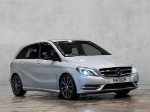 2014 Mercedes-Benz B Class 1.6 B180 Sport (premium) 7g-Dct Euro 6 (s/s) 5dr in Silver — image 3