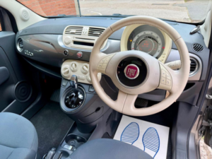 2009 Fiat 500 1.2 Pop Auto Euro 4 3dr in Grey — image 6