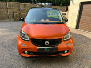 2016 Smart Forfour Hatchback (2014 - 2020) Automatic in Orange — image 2
