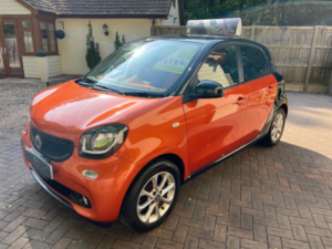 2016 Smart Forfour Hatchback (2014 - 2020) Automatic in Orange — image 3
