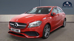2017 Mercedes-Benz A Class 1.6 A160 Amg Line 7g-Dct Euro 6 (s/s) 5dr in Red — image 2
