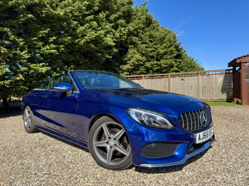 2017 Mercedes-Benz C Class 2.1 C220d Amg Line in Blue — image 1