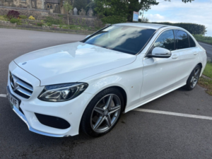 2016 Mercedes-Benz C Class 2.1 C250d Amg Line in White — image 3