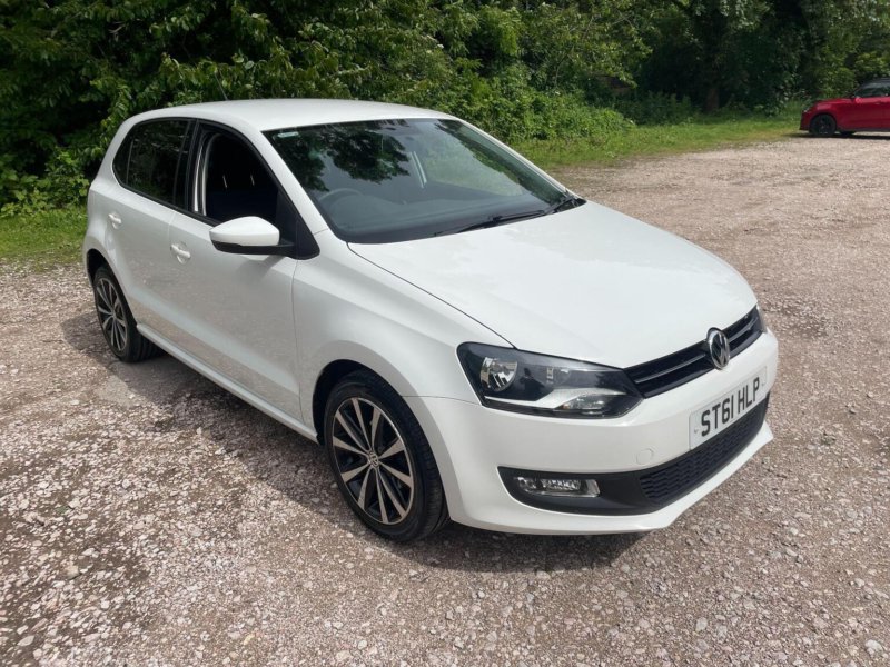 2011 Volkswagen Polo 1.4 Match Euro 5 5dr in White — image 1