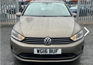2016 Volkswagen Golf Sv 1.4 Tsi Bluemotion Tech Act Gt in Gold — image 3