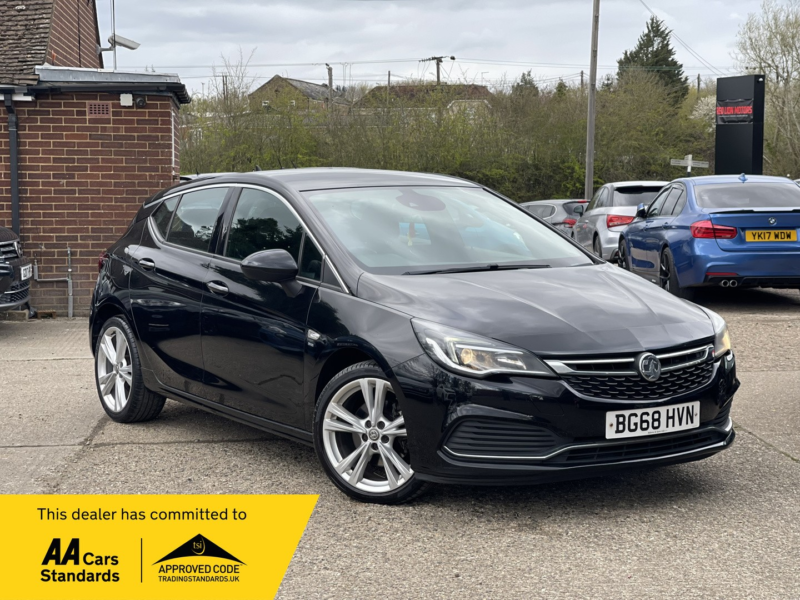 2018 Vauxhall Astra 1.6 I Turbo Gpf Sri Vx Line Nav in Black — image 1