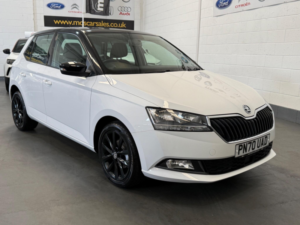2020 Skoda Fabia 1.0 Tsi Colour Edition Euro 6 (s/s) 5dr in White — image 5