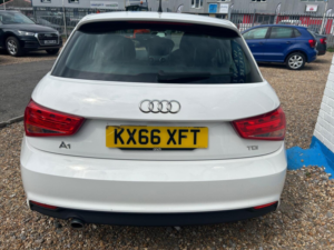 2016 Audi A1 1.6 Tdi Sport Sportback Euro 6 (s/s) 5dr in White — image 4