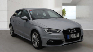 2016 Audi A3 1.4 Tfsi S Line Sportback S Tronic Euro 6 (s/s) 5dr (nav) in Silver — image 2