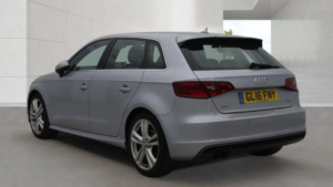 2016 Audi A3 1.4 Tfsi S Line Sportback S Tronic Euro 6 (s/s) 5dr (nav) in Silver — image 4
