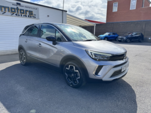 2021 Vauxhall Crossland 1.2 Turbo Elite in Grey — image 2