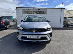2021 Vauxhall Crossland 1.2 Turbo Elite in Grey — image 3