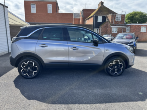 2021 Vauxhall Crossland 1.2 Turbo Elite in Grey — image 4
