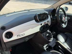2016 Fiat 500 1.2 Lounge Euro 6 (s/s) 3dr in White — image 4