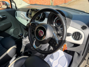 2016 Fiat 500 1.2 Lounge Euro 6 (s/s) 3dr in White — image 5