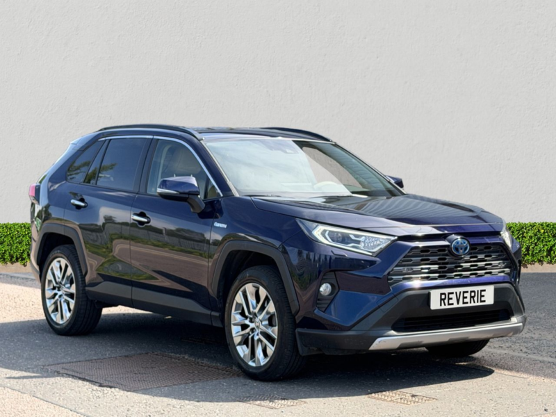 2022 Toyota Rav4 2.5 Vvt-H Gpf Excel SUV 5dr Petrol Hybrid CVT Euro 6 (s/s) (218 Ps) in Blue — image 1