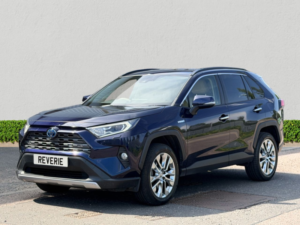 2022 Toyota Rav4 2.5 Vvt-H Gpf Excel SUV 5dr Petrol Hybrid CVT Euro 6 (s/s) (218 Ps) in Blue — image 3