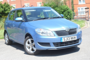 2013 Skoda Fabia 1.2 Se Euro 5 5dr in Blue — image 3