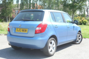 2013 Skoda Fabia 1.2 Se Euro 5 5dr in Blue — image 6