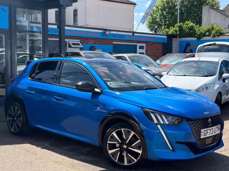 2023 Peugeot 208 1.2 Puretech Gt Eat Euro 6 (s/s) 5dr in Blue — image 1