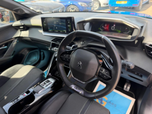 2023 Peugeot 208 1.2 Puretech Gt Eat Euro 6 (s/s) 5dr in Blue — image 3
