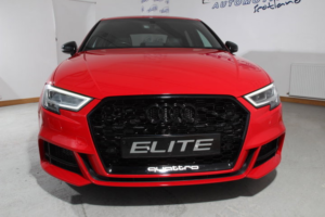 2017 Audi S3 2.0 Tfsi Black Edition Sportback 5dr Petrol S Tronic Quattro Euro 6 (s/s) (310 Ps) in Red — image 5