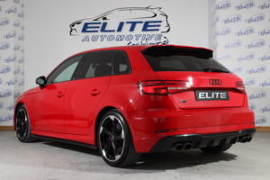 2017 Audi S3 2.0 Tfsi Black Edition Sportback 5dr Petrol S Tronic Quattro Euro 6 (s/s) (310 Ps) in Red — image 6