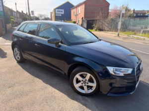 2017 Audi A3 1.0 Tfsi Se Sportback Euro 6 (s/s) 5dr in Blue — image 6