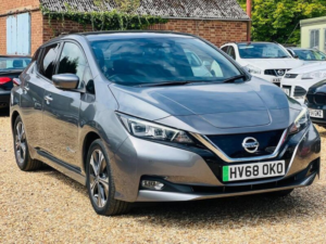 2018 Nissan Leaf 40kwh Tekna Auto 5dr in Grey — image 4