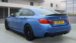 2014 BMW 4 Series Gran Coupe 2.0 428i M Sport Auto Euro 6 (s/s) 5dr in Blue — image 4