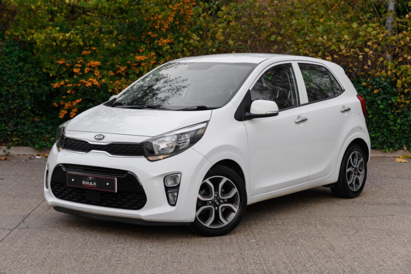 2019 Kia Picanto 1.25 3 Auto Euro 6 5dr in White — image 1