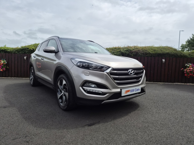 2017 Hyundai Tucson 2.0 Tucson Prem Se 2.0 D 136ps 4WD in White — image 1