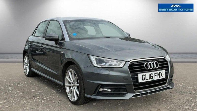 2016 Audi A1 1.4 Tfsi S Line Sportback S Tronic Euro 6 (s/s) 5dr in Grey — image 1