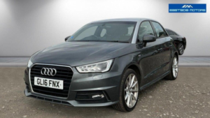 2016 Audi A1 1.4 Tfsi S Line Sportback S Tronic Euro 6 (s/s) 5dr in Grey — image 2