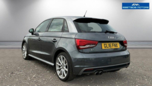 2016 Audi A1 1.4 Tfsi S Line Sportback S Tronic Euro 6 (s/s) 5dr in Grey — image 3