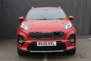 2020 Kia Sportage 1.6 T-Gdi Gt-Line in Red — image 2