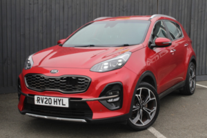 2020 Kia Sportage 1.6 T-Gdi Gt-Line in Red — image 3