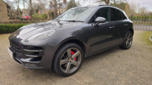 2017 Porsche Macan 3.6t V6 Turbo Pdk 4WD Euro 6 (s/s) 5dr in Grey — image 6