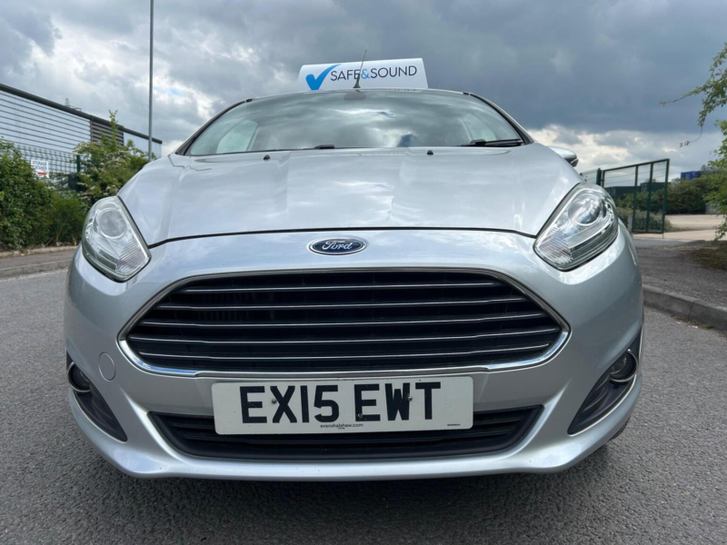 2015 Ford Fiesta 1.0t Ecoboost Titanium Euro 6 (s/s) 5dr in Silver — image 1