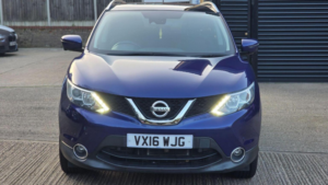 2016 Nissan Qashqai 1.2 Dig-T N-Tec+ Xtron 2WD Euro 6 (s/s) 5dr in Blue — image 3