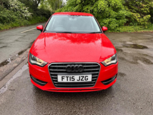 2015 Audi A3 1.6 Tdi Sport Sportback Euro 6 (s/s) 5dr in Red — image 2