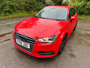 2015 Audi A3 1.6 Tdi Sport Sportback Euro 6 (s/s) 5dr in Red — image 3