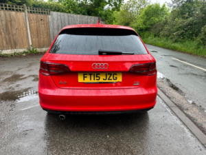2015 Audi A3 1.6 Tdi Sport Sportback Euro 6 (s/s) 5dr in Red — image 5